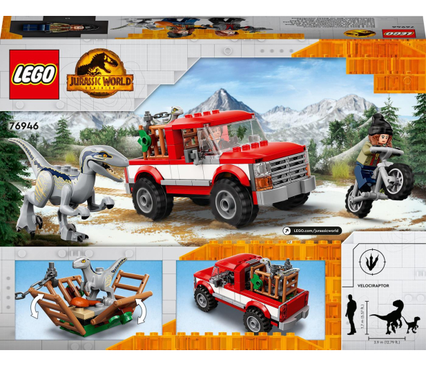 LEGO Jurassic World 76946 Schwytanie welociraptorów Blue i Bety - 1037685 - zdjęcie 10